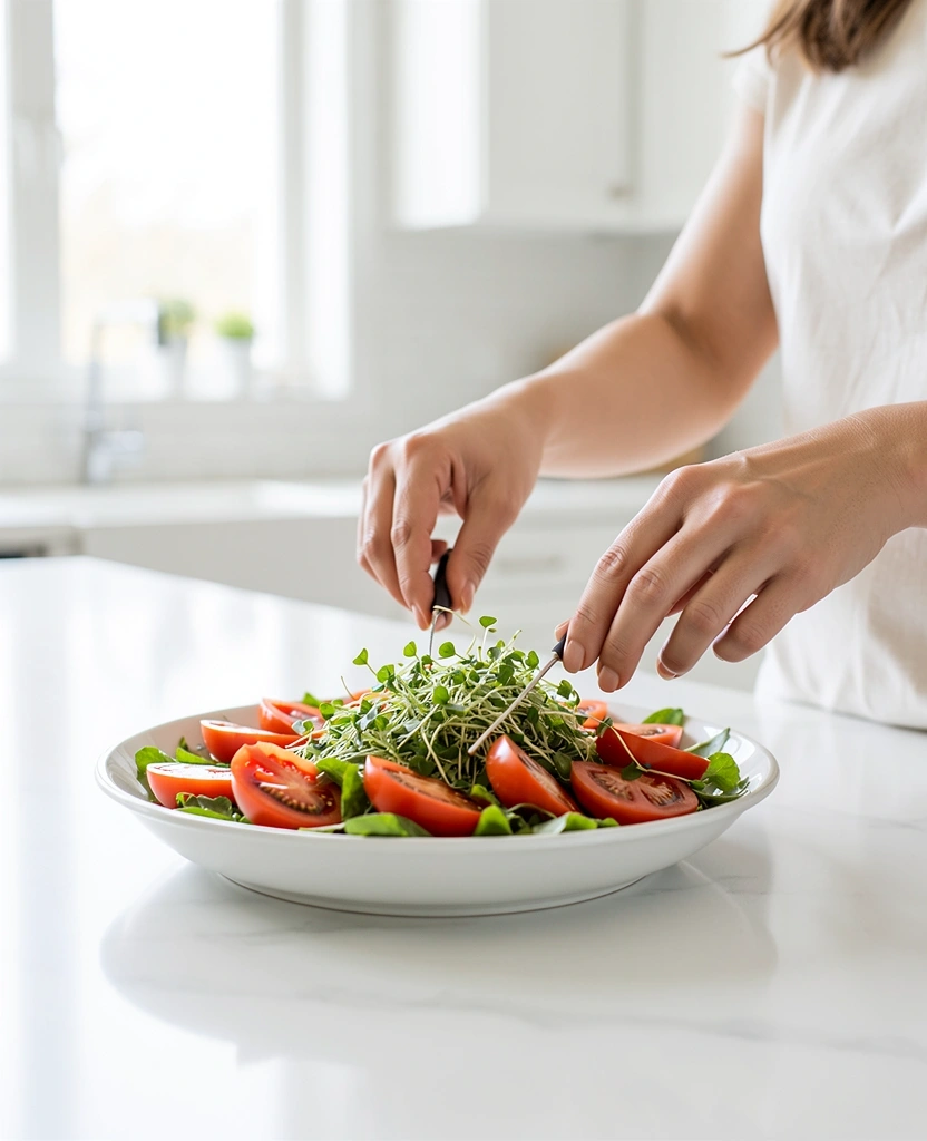 Fresh organic ingredients